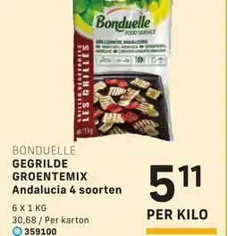 Bidfood Gegrilde groentemix andalucia 4 soorten aanbieding