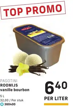 Bidfood Roomijs vanille bourbon aanbieding