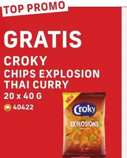 Bidfood Croky chips explosion thai curry aanbieding