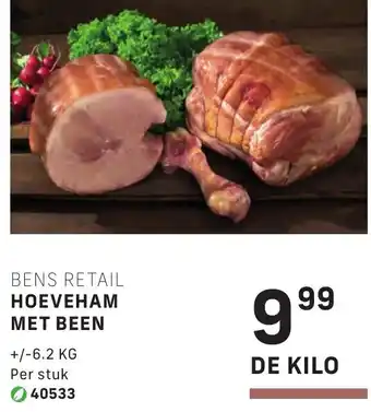 Bidfood HOEVEHAM MET BEEN aanbieding