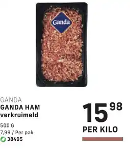 Bidfood Ganda ham verkruimeld aanbieding