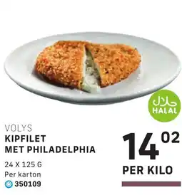Bidfood Kipfilet met philadelphia aanbieding