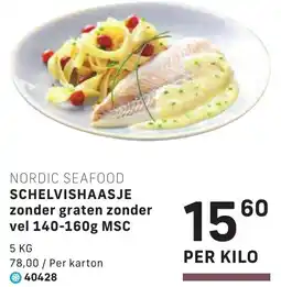 Bidfood Schelvishaasje aanbieding