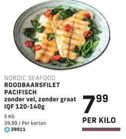 Bidfood Roodbaarsfilet pacifisch aanbieding