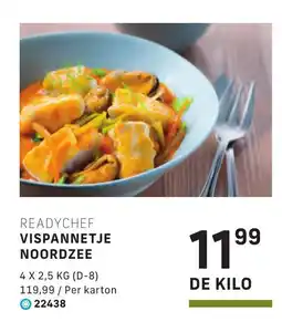 Bidfood Vispannetje noordzee aanbieding