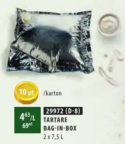 Bidfood Tartare bag in box aanbieding