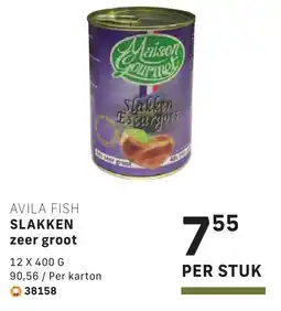 Bidfood Slakken zeer groot aanbieding