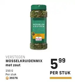 Bidfood Mosselkruidenmix met zout aanbieding