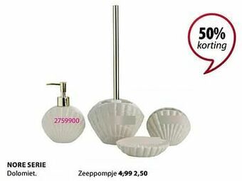 Jysk Nore zeeppompje aanbieding