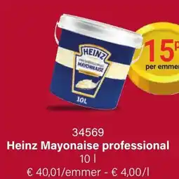Bidfood Heinz Mayonaise professional aanbieding