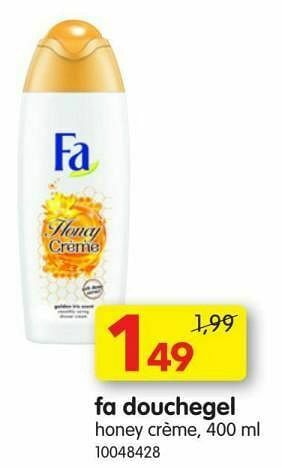 Yess Fa douchegel aanbieding