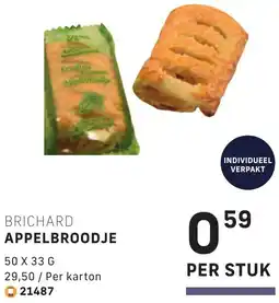 Bidfood Brichard appelbroodje aanbieding