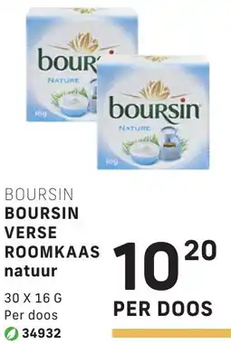 Bidfood Boursin verse roomkaas natuur aanbieding
