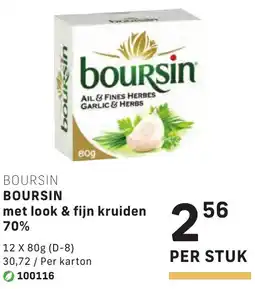 Bidfood Boursin met look & fijn kruiden 70% aanbieding