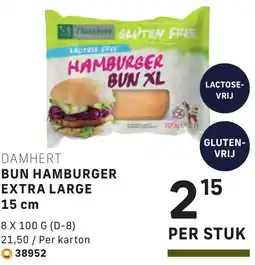 Bidfood Damhert bun hamburger extra large aanbieding