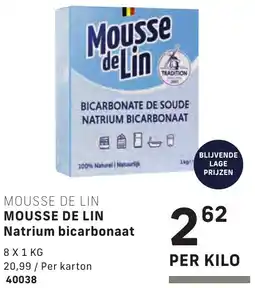 Bidfood Mousse de lin natrium bicarbonaat aanbieding