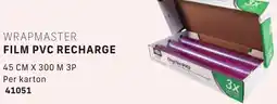 Bidfood Wrapmaster film pvc recharge aanbieding