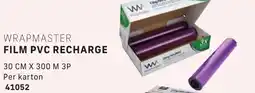 Bidfood Wrapmaster film pvc recharge aanbieding