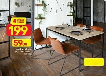 Yess Stoel brooklyn aanbieding