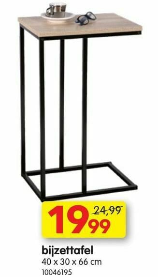 Yess Bijzettafel aanbieding