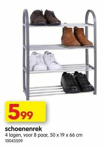 Yess Schoenenrek aanbieding