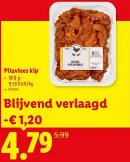 Lidl Pitavlees kip aanbieding