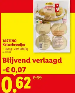 Lidl Tastino Keizerbroodjes aanbieding