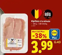 Lidl Kipfilets à la minute aanbieding