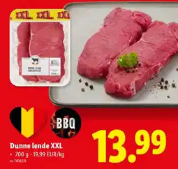 Lidl Dunne lende XXL aanbieding
