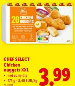 Lidl Chef select Chicken nuggets XXL aanbieding