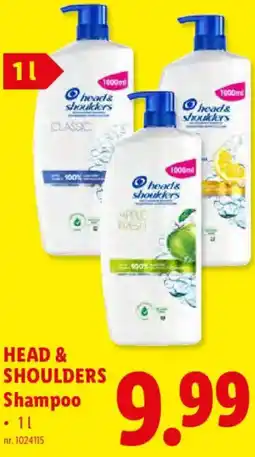 Lidl Head & shoulders Shampoo aanbieding