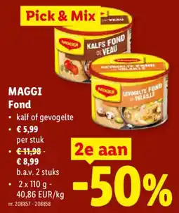Lidl Maggi Fond aanbieding