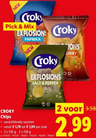 Lidl Croky Chips aanbieding