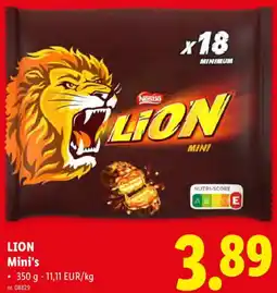 Lidl Lion Mini's aanbieding