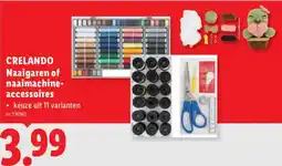 Lidl Crelando Naaigaren of naaimachine accessoires aanbieding