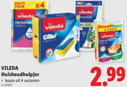 Lidl Vileda Huishoudhulpjes aanbieding