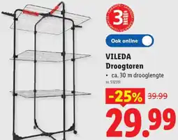 Lidl Vileda Droogtoren aanbieding