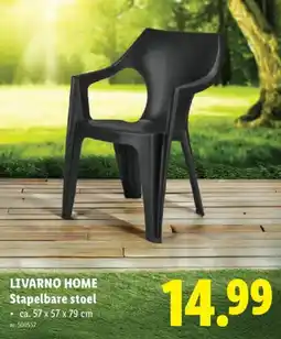 Lidl Livarno home Stapelbare stoel aanbieding