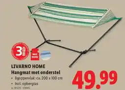 Lidl Livarno home Hangmat met onderstel aanbieding