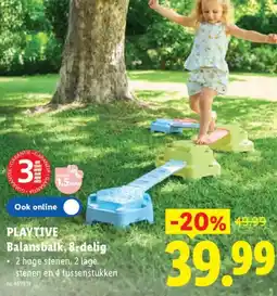 Lidl Playtive Balansbalk aanbieding