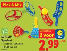 Lidl Lupilu Speelset aanbieding