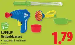 Lidl Lupilu Bellenblaasset aanbieding