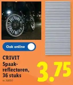Lidl Crivit Spaakreflectoren aanbieding