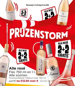 Jumbo Alle rosé aanbieding