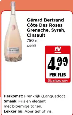 Jumbo Gérard Bertrand Côte Des Roses Grenache, Syrah, Cinsault aanbieding