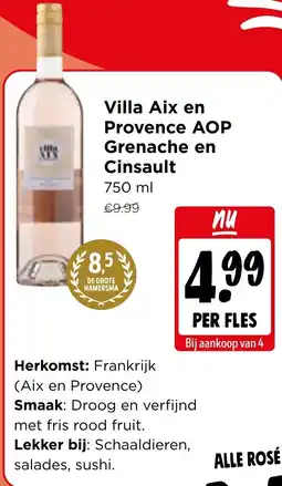 Jumbo Villa Aix en Provence AOP Grenache en Cinsault aanbieding