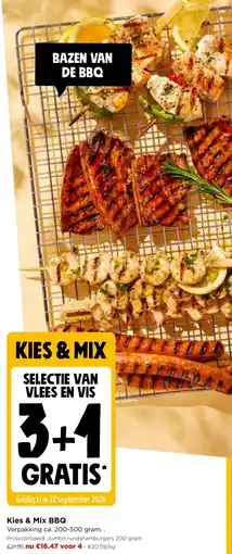 Jumbo Kies & Mix BBQ aanbieding