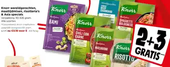 Knorr wereldgerechten, maaltijdmixen, risotteria's & Asia specials