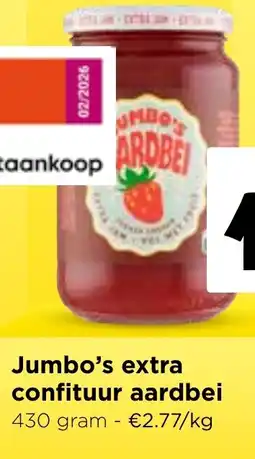 Jumbo Jumbo's extra confituur aardbei aanbieding