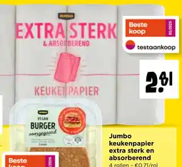 Jumbo Jumbo keukenpapier extra sterk en absorberend aanbieding